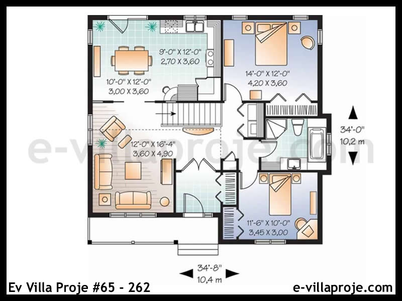 Ev Villa Proje #65 - 262 Detay 2