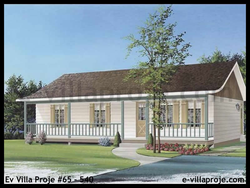 Didim, Aydın Ev Villa Proje #65 â- 540 Anahtar Teslim Çelik Villa