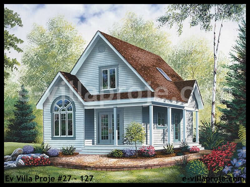 Erciş, Van Ev Villa Proje #27 - 127 Anahtar Teslim Çelik Villa