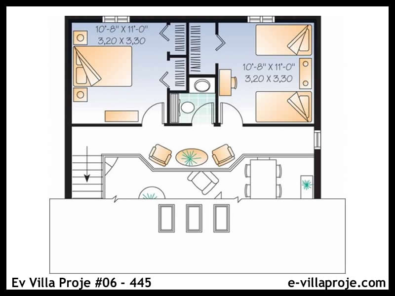 Ev Villa Proje #06 - 445 Detay 3