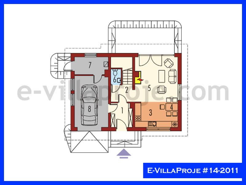 Ev Villa Proje #14 - 2011 Detay 2