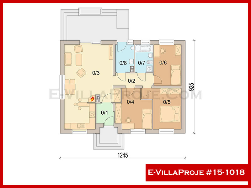 Ev Villa Proje #15 - 1018 Detay 2