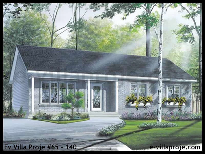 Beyşehir, Konya Ev Villa Proje #65 - 140 Anahtar Teslim Çelik Villa