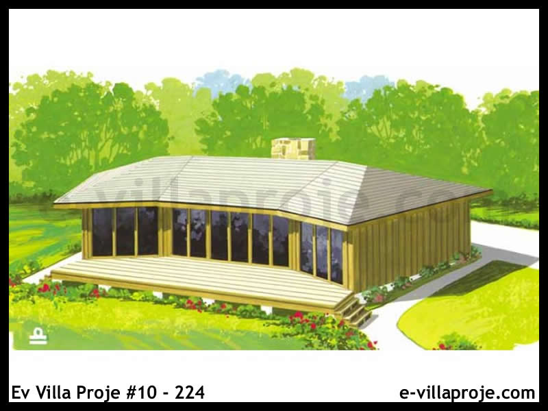 Çemişgezek, Tunceli Ev Villa Proje #10 - 224 Anahtar Teslim Çelik Villa