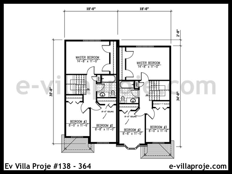 Ev Villa Proje #138 - 364 Detay 3