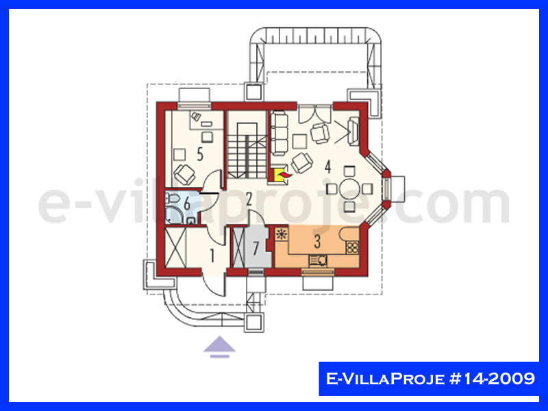Ev Villa Proje #14 - 2009 Detay 2