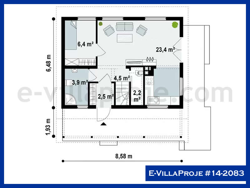 Ev Villa Proje #14 - 2083 Detay 2