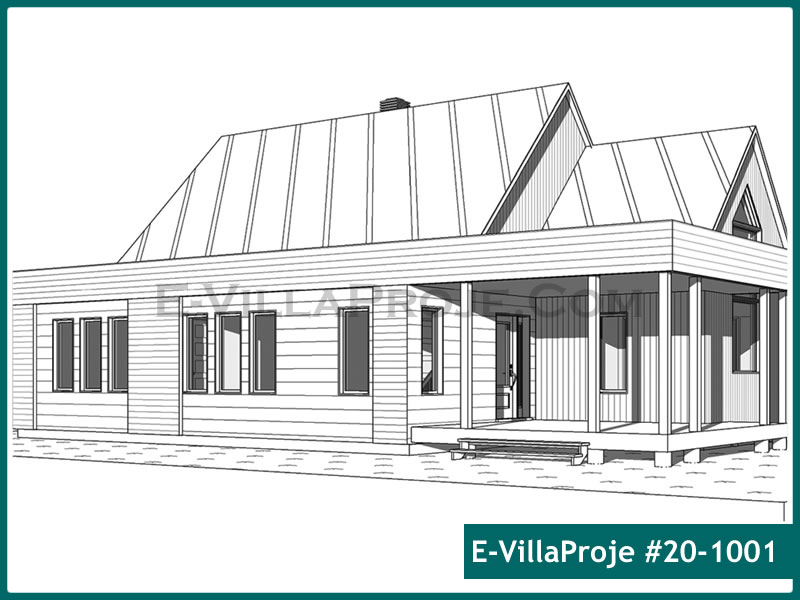 Ev Villa Proje #20 - 1001 Detay 5