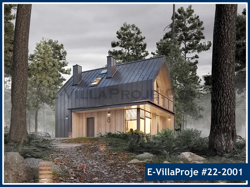 Dağ Evi Villa Projeleri Çelik Villa Modelleri