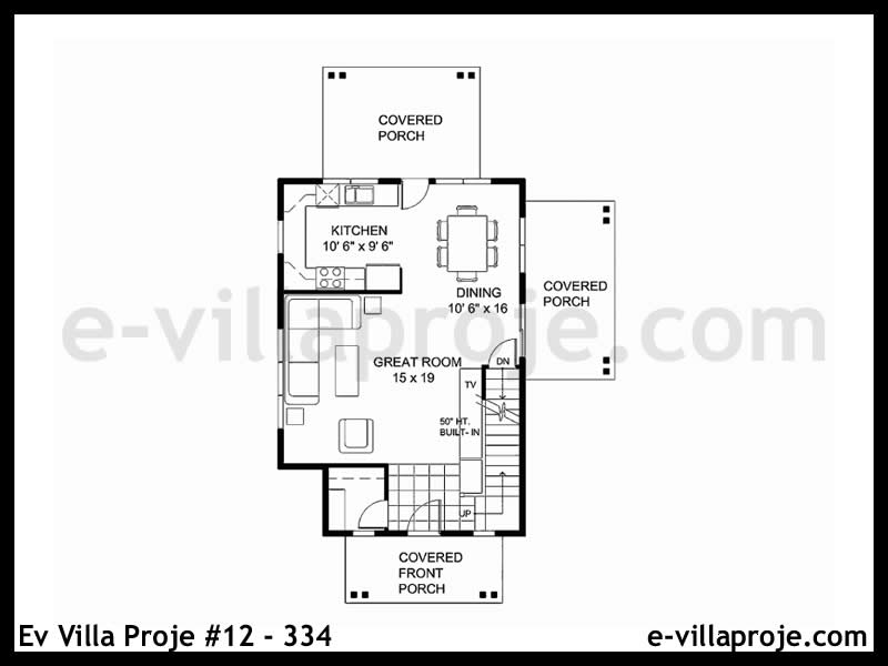 Ev Villa Proje #12 - 334 Detay 2