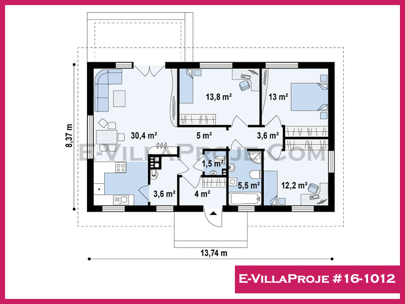 Ev Villa Proje #16 - 1012 Detay 2