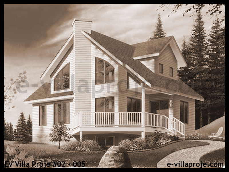 Ev Villa Proje #02 - 005 Detay 4