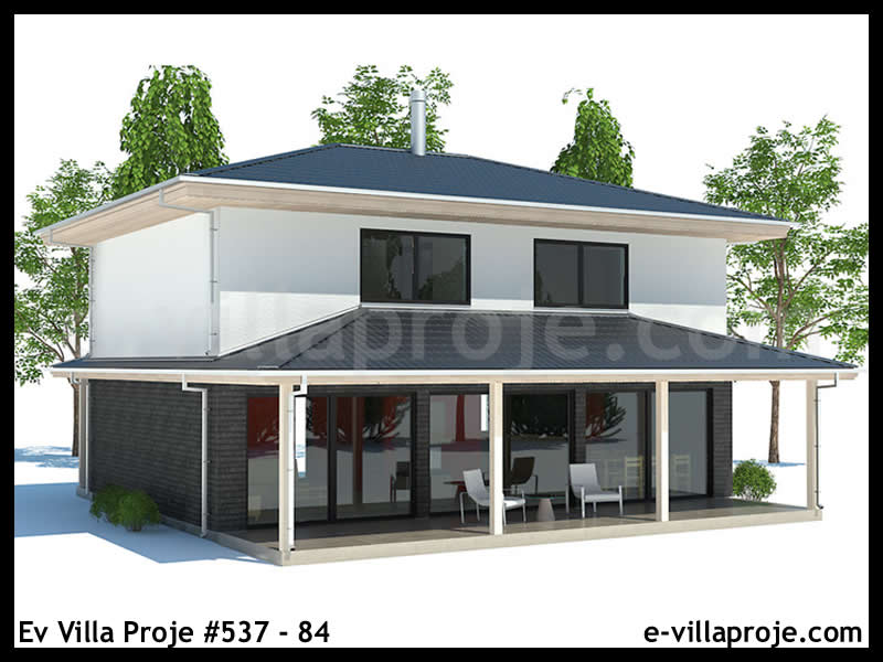 Laçin, Çorum Ev Villa Proje #537 - 84 Anahtar Teslim Çelik Villa