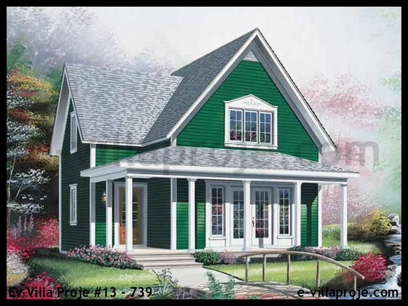 Beypazarı, Ankara Ev Villa Proje #13 - 739 Anahtar Teslim Çelik Villa