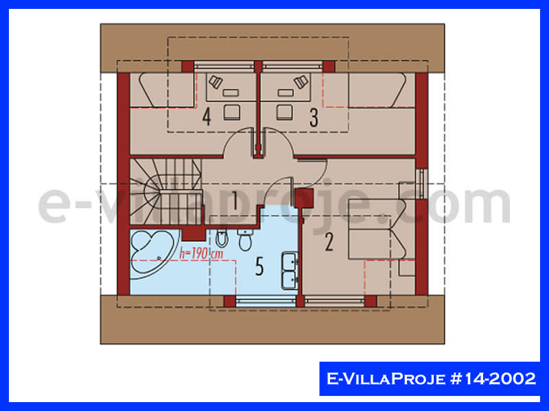 Ev Villa Proje #14 - 2002 Detay 3