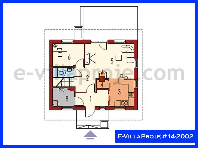 Ev Villa Proje #14 - 2002 Detay 2