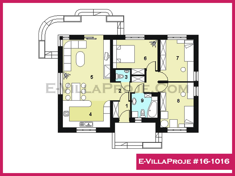 Ev Villa Proje #16 - 1016 Detay 2