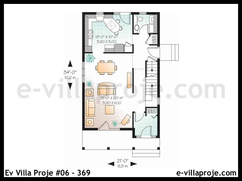 Ev Villa Proje #06 - 369 Detay 2
