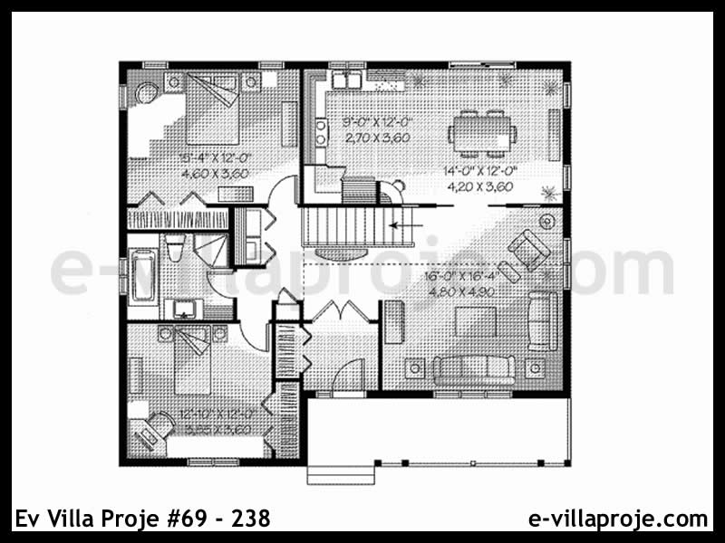 Ev Villa Proje #69 - 238 Detay 2
