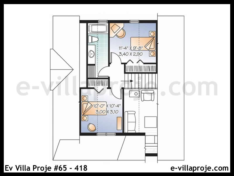Ev Villa Proje #65 - 418 Detay 3