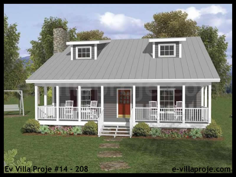 Ev Villa Proje #14 - 208 Çelik Villa