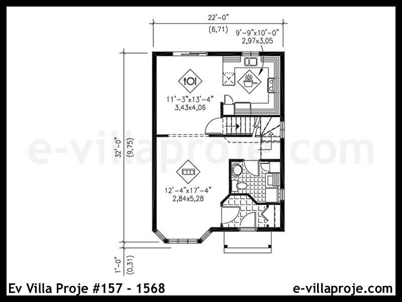 Ev Villa Proje #157 - 1568 Detay 2