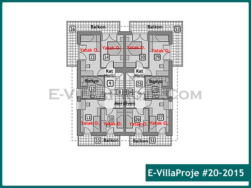 Ev Villa Proje #20 - 2015 Detay 3