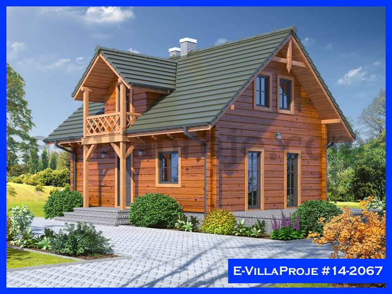 Mudurnu, Bolu Ev Villa Proje #14 - 2067 Anahtar Teslim Çelik Villa