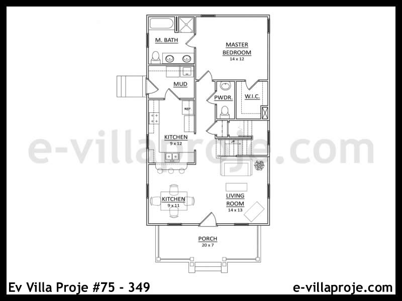 Ev Villa Proje #75 - 349 Detay 2