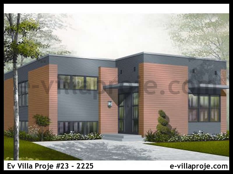 Ev Villa Proje #23 - 2225 Çelik Villa