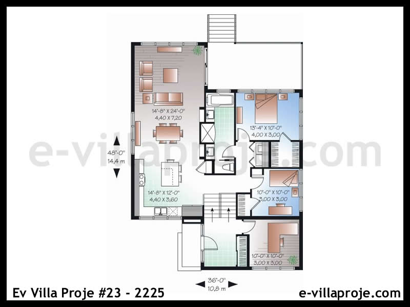 Ev Villa Proje #23 - 2225 Detay 2