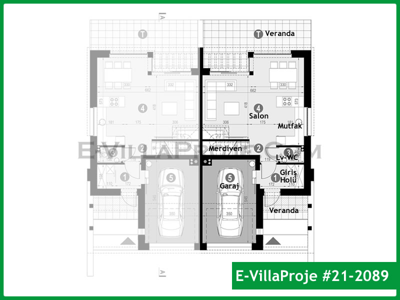 Ev Villa Proje #21 - 2089 Detay 2