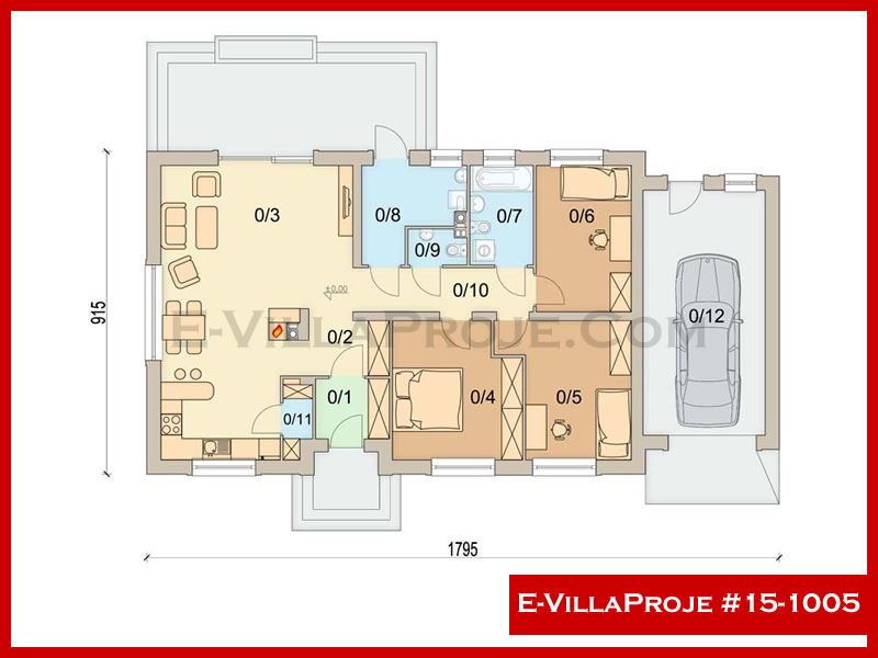 Ev Villa Proje #15 - 1005 Detay 2