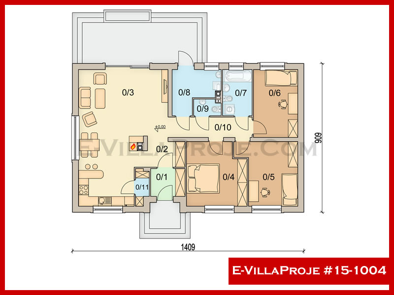 Ev Villa Proje #15 - 1004 Detay 2