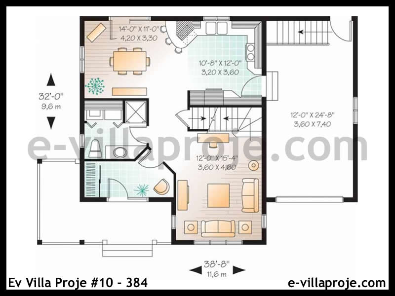 Ev Villa Proje #10 - 384 Detay 2