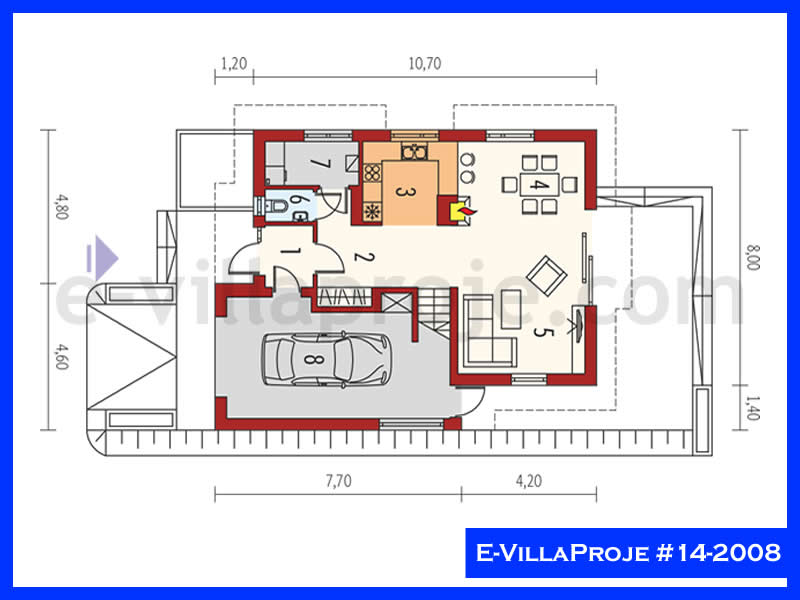 Ev Villa Proje #14 - 2008 Detay 2