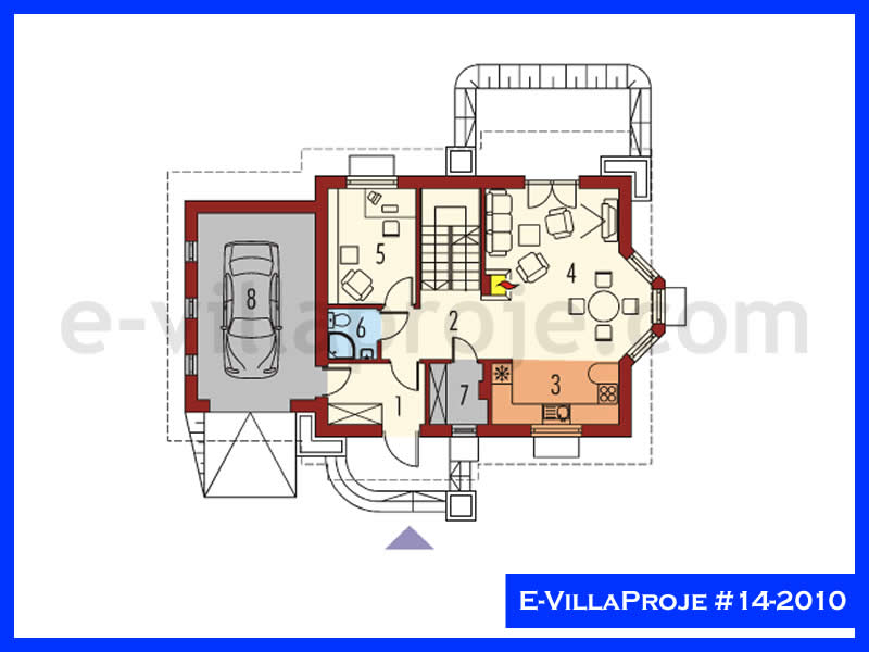 Ev Villa Proje #14 - 2010 Detay 2