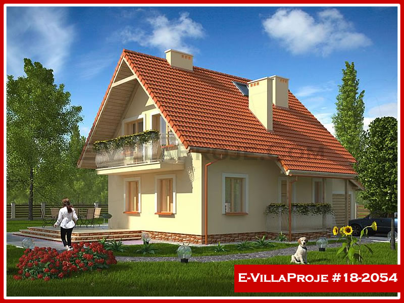 Çeltik, Konya Ev Villa Proje #18 - 2054 Anahtar Teslim Çelik Villa