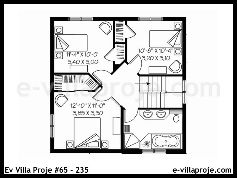Ev Villa Proje #65 - 235 Detay 3