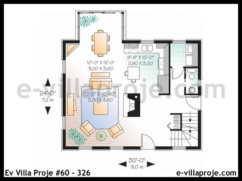 Ev Villa Proje #60 - 326 Detay 2