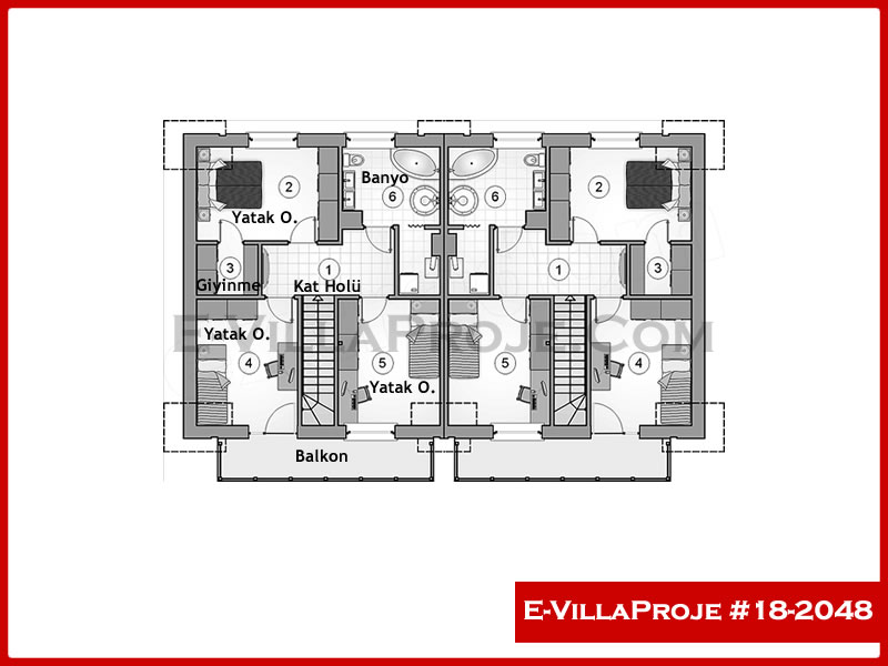 Ev Villa Proje #18 - 2048 Detay 3