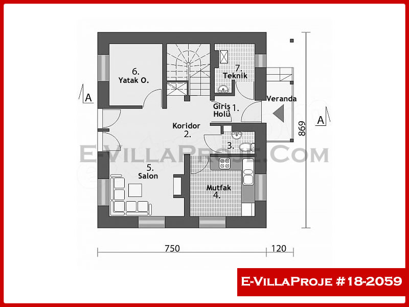 Ev Villa Proje #18 - 2059 Detay 2
