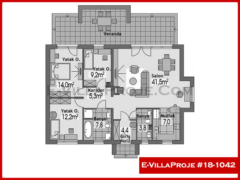 Ev Villa Proje #18 - 1042 Detay 2
