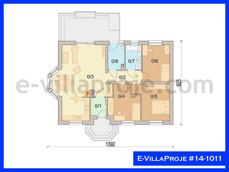 Ev Villa Proje #14 - 1011 Detay 2