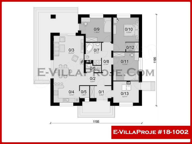 Ev Villa Proje #18 - 1002 Detay 2