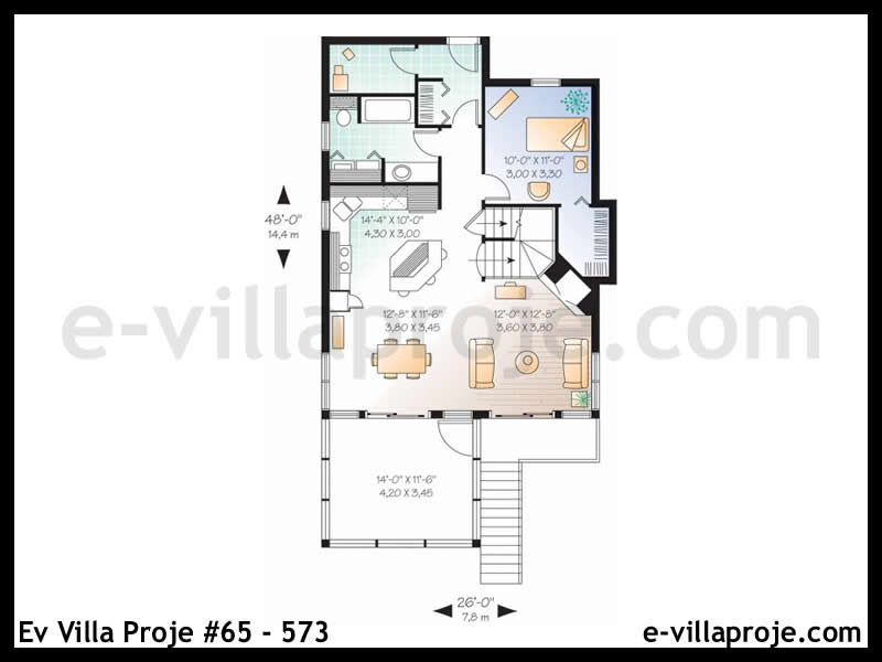 Ev Villa Proje #65 - 573 Detay 2