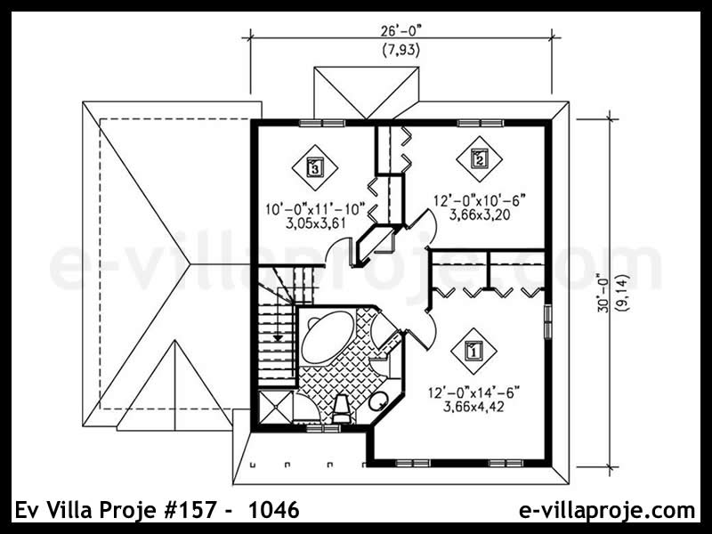 Ev Villa Proje #157 - 1046 Detay 3
