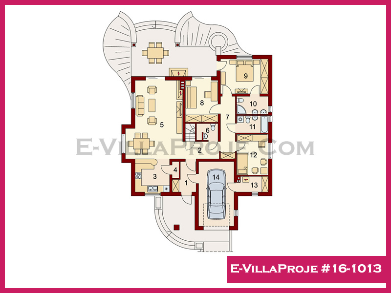 Ev Villa Proje #16 - 1013 Detay 2