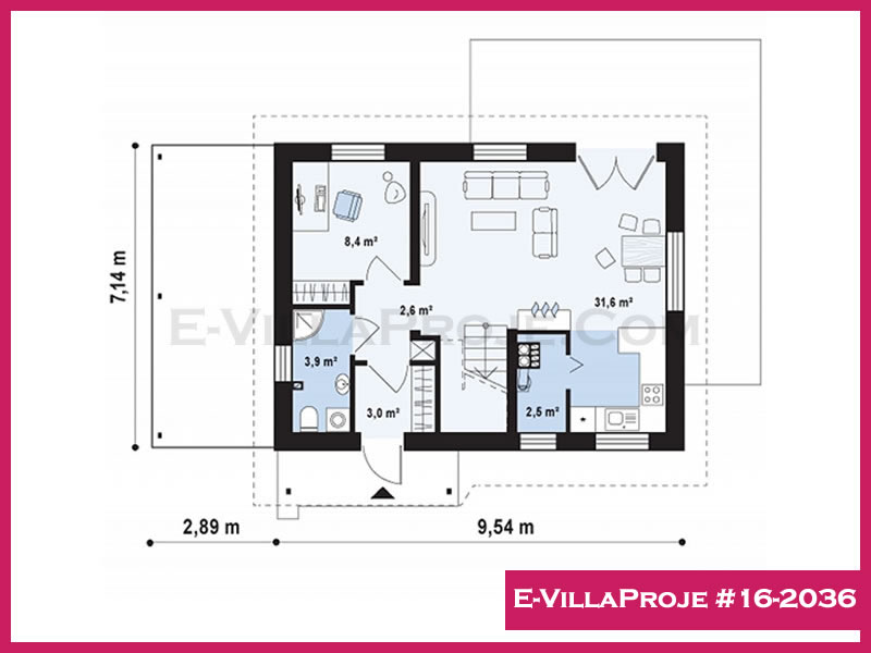 Ev Villa Proje #16 - 2036 Detay 2