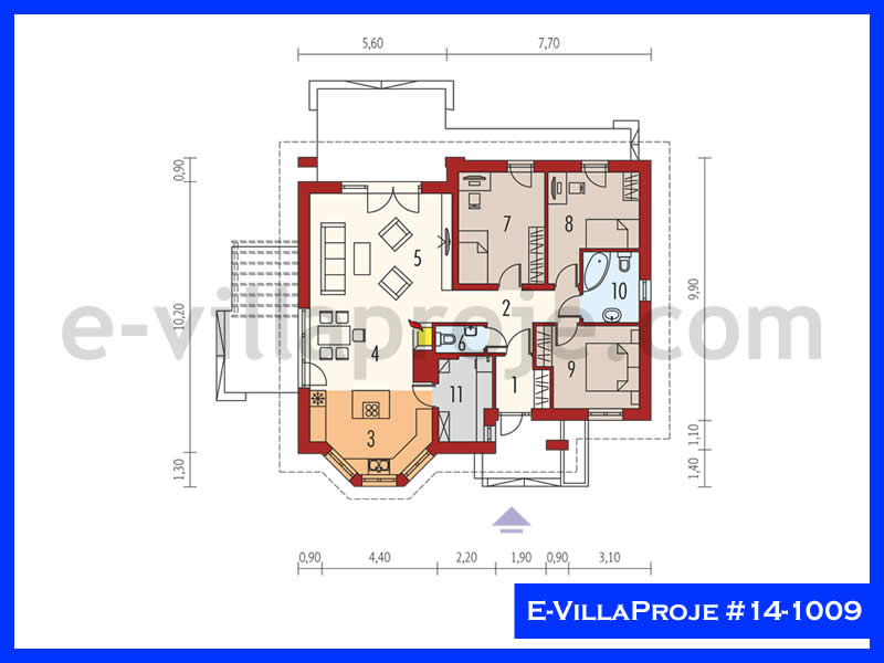 Ev Villa Proje #14 - 1009 Detay 2